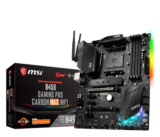 MSI B450 GAMING PRO CARBON MAX WIFI